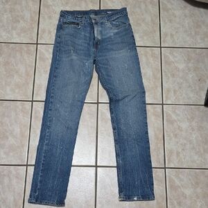 American Eagle Outfitters Slim Straight Blue Jeans Classic Fit